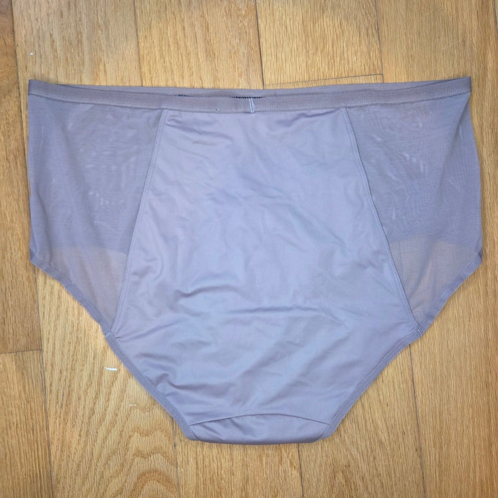 NEW Thinx Hi-Waist Period Underwear Dusk Purple Taupe Heavy Absorbency 3X - Picture 4 of 4